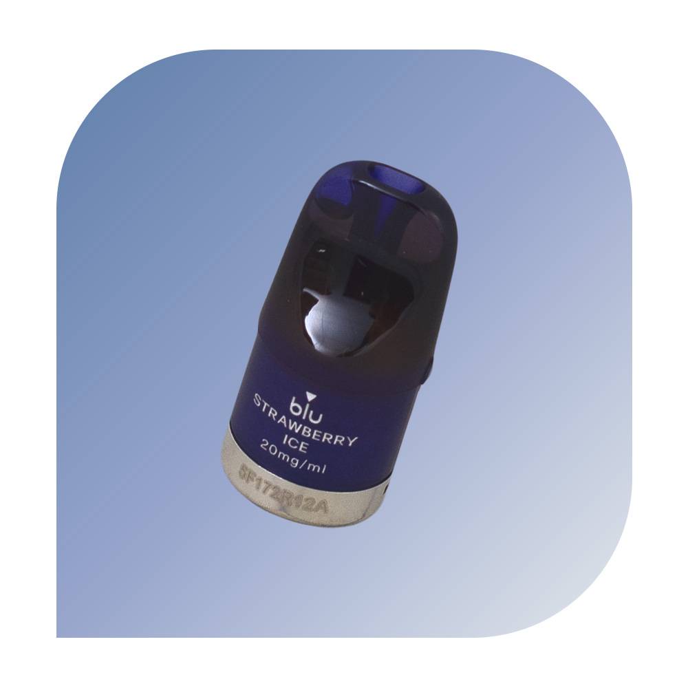 Blu bar - Strawberry Ice (20mg/ml) - vymeniteľný POD 2ks