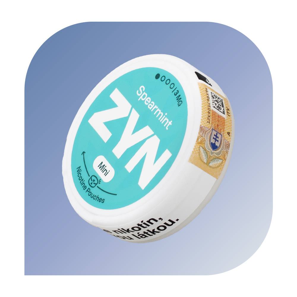 ZYN - Spearmint Mini (3mg/g) - nikotínové vrecúška