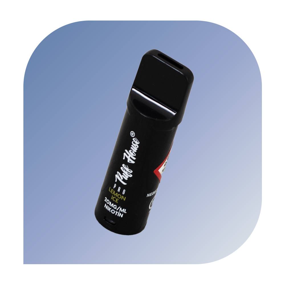 Puff House - Lemon Ice ( 20mg/ ml) - vymeniteľný POD 2 ks