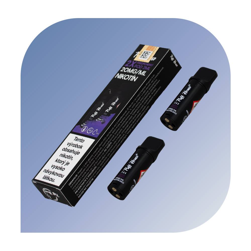 Puff House - Mixed Berries (20mg/ml) - vymeniteľný POD 2 ks