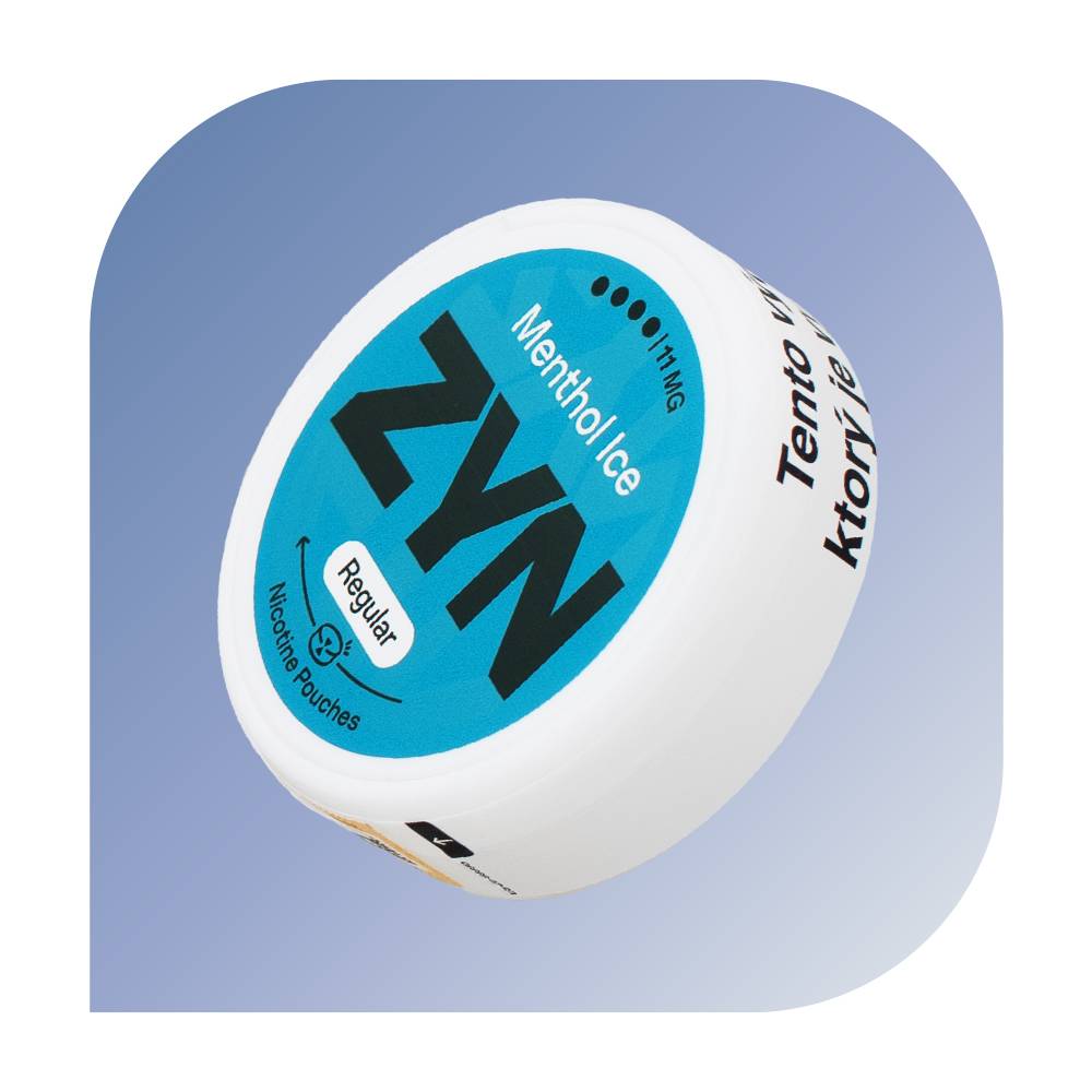ZYN- Menthol Ice (15,7 mg/g) - nikotínové vrecúška