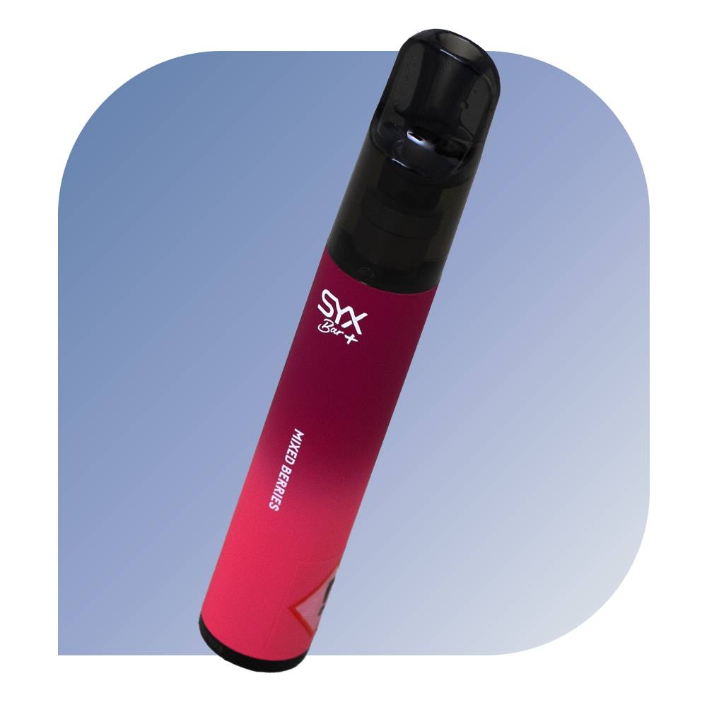 SYX Bar Zero 1000 Puffs - Mixed Berries (0mg/ml) - jednorazová bezdymka