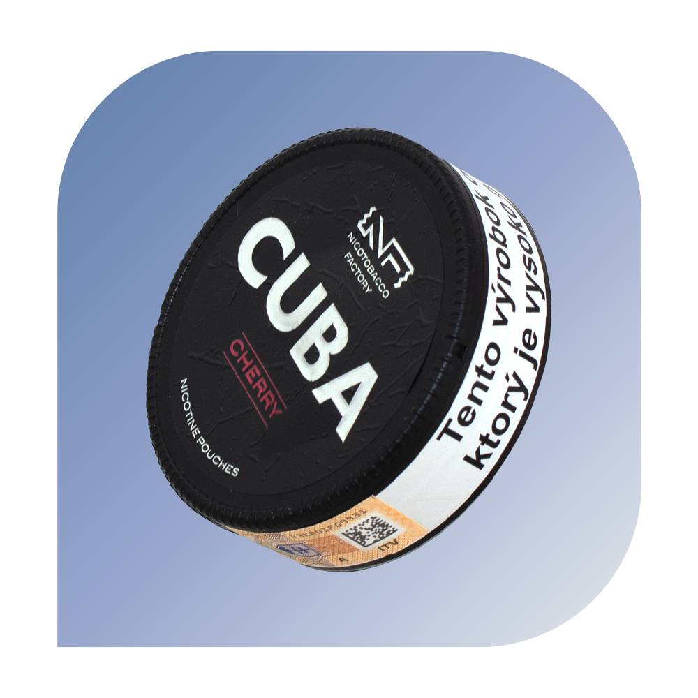 CUBA Black - Cherry (30mg/g) - nikotínové vrecúška