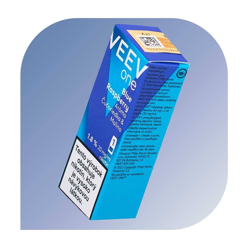 VEEV one - Blue Raspberry (20mg/ml) - vymeniteu013enu00fd POD 1ks