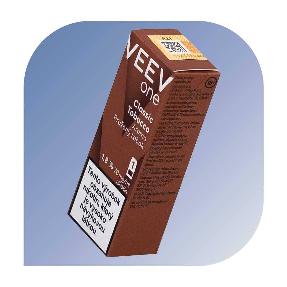 VEEV one - Classic Tobacco (20mg/ml) - vymeniteľný POD 1ks