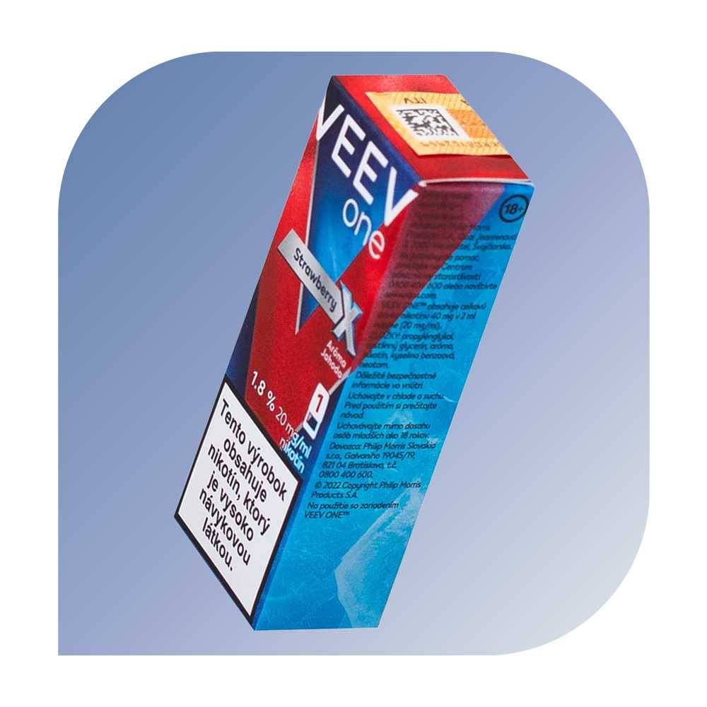 VEEV one - Strawberry (20mg/ml) - vymeniteľný POD 1ks