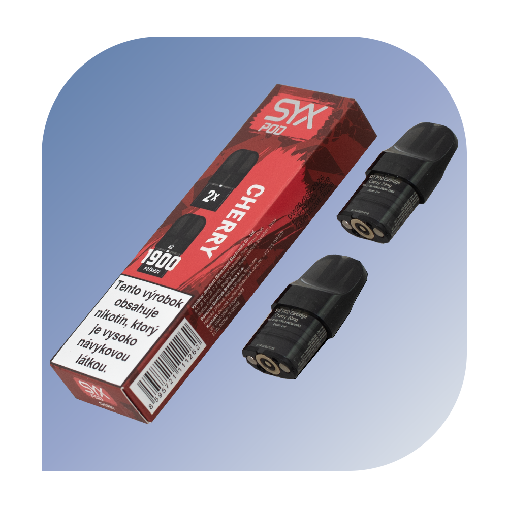 SYX Bar - Cherry (20mg/ml) - vymeniteľný POD 2ks