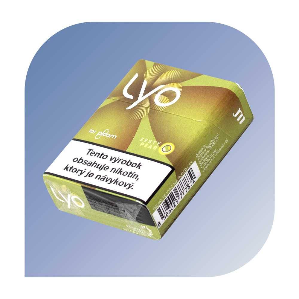 LYO Zesty Pear 4,0 g - náplne do Ploom