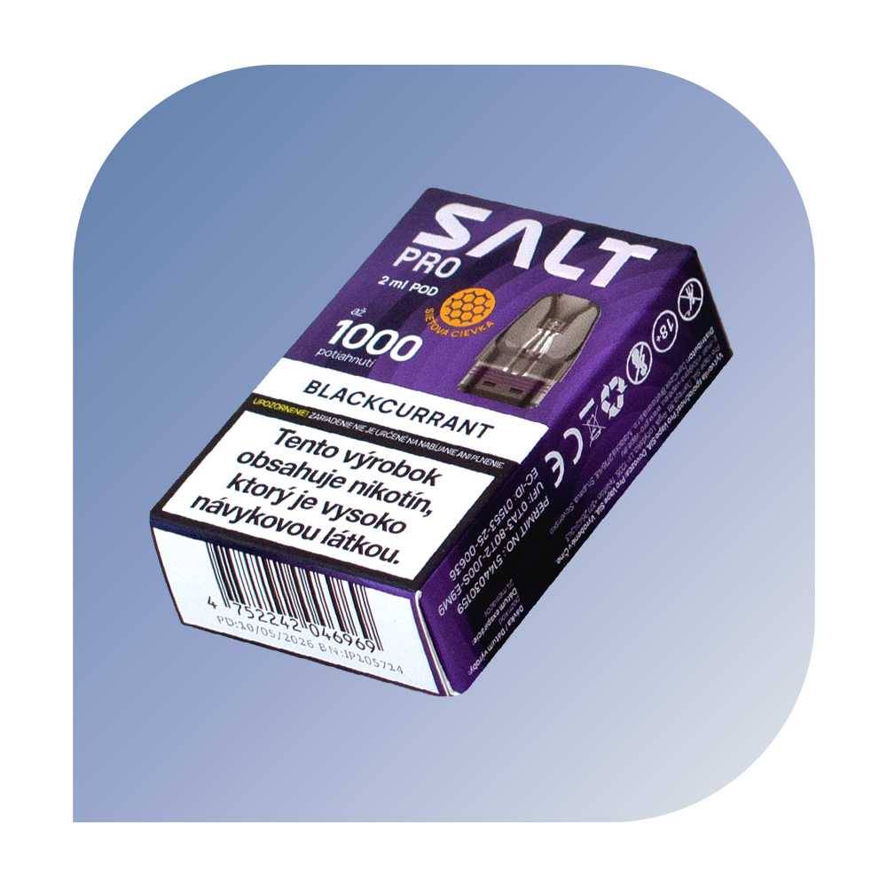SALT PRO- Blackcurrant (20mg/ml) - vymeniteľný POD