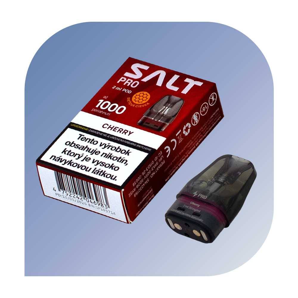 SALT PRO - Cherry (20mg/ml) - vymeniteľný POD