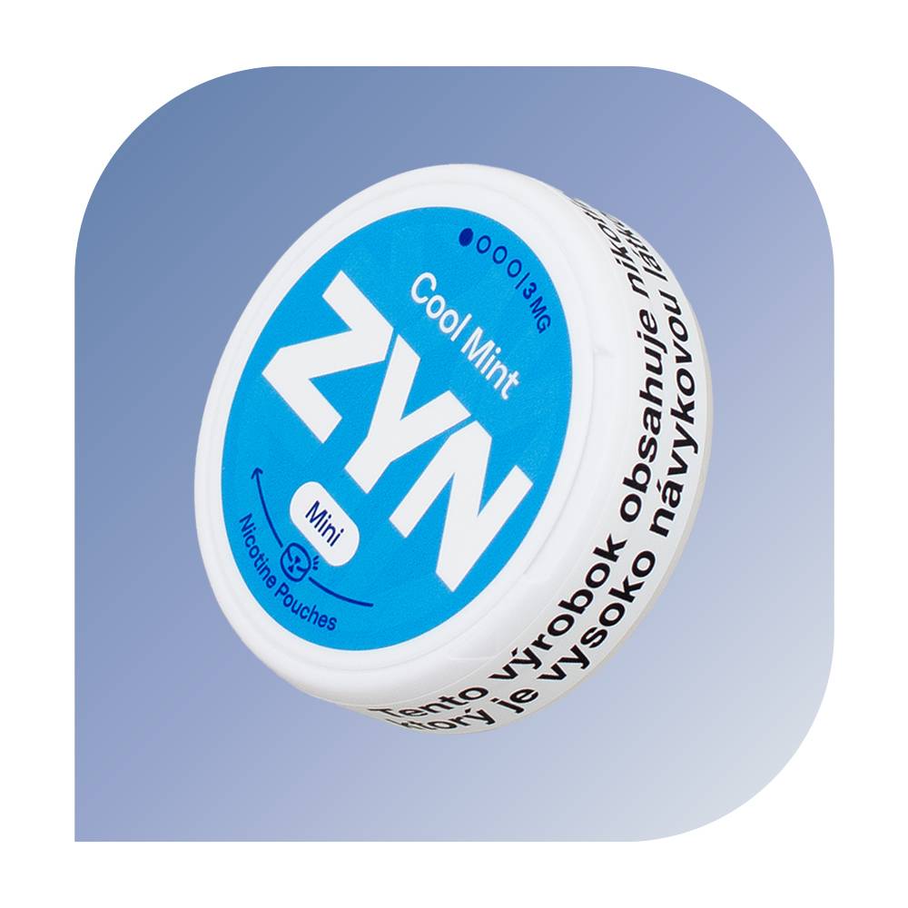 ZYN - Cool Mint Strong (13mg/g) - nikotínové vrecúška