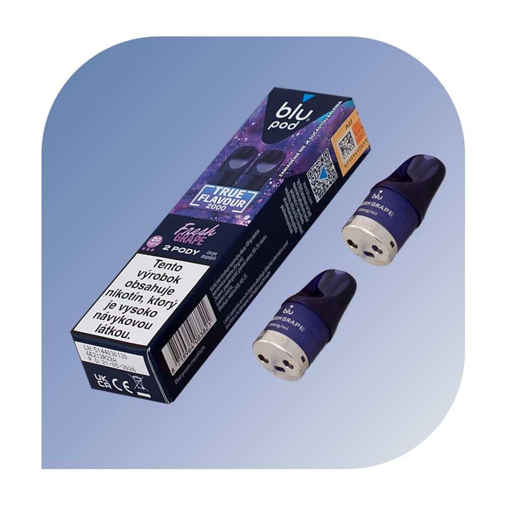 Blu Bar 1000 Puffs - Grape Ice (20mg/ml) - jednorazová bezdymka