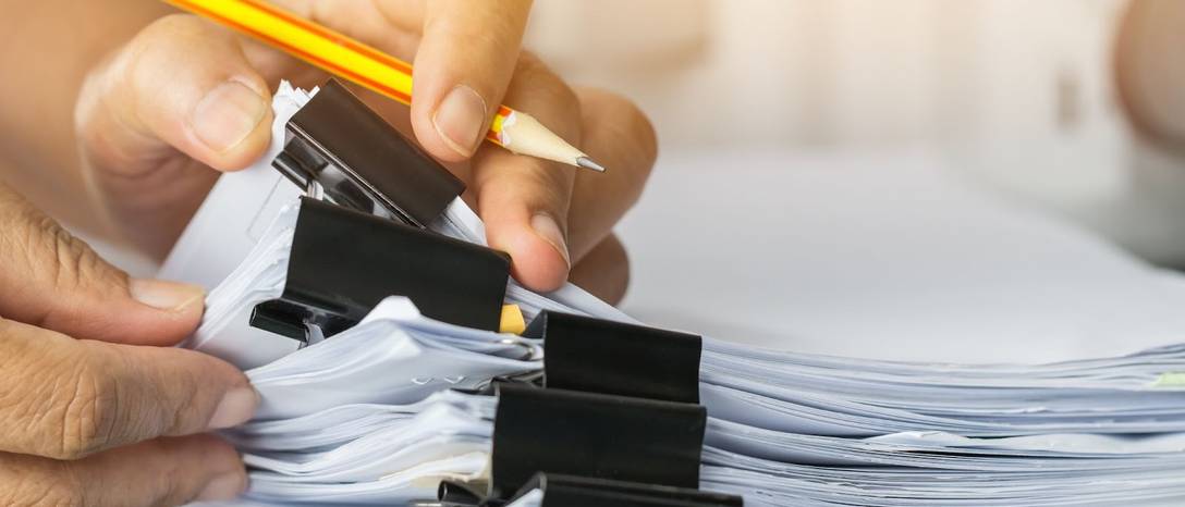 papier v kancelárií