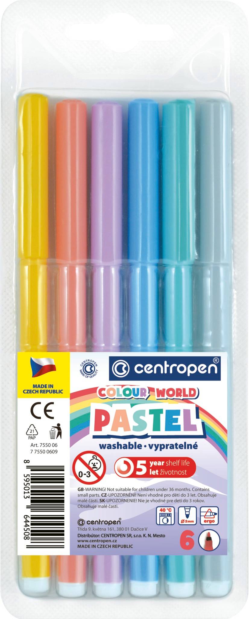 Centropen 7550 6ks