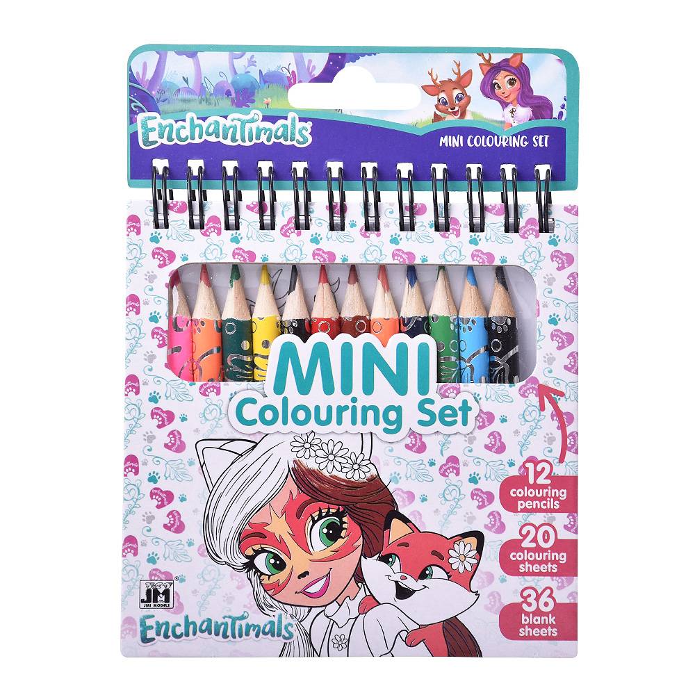 Mini blok s pastelkami Enchantimals