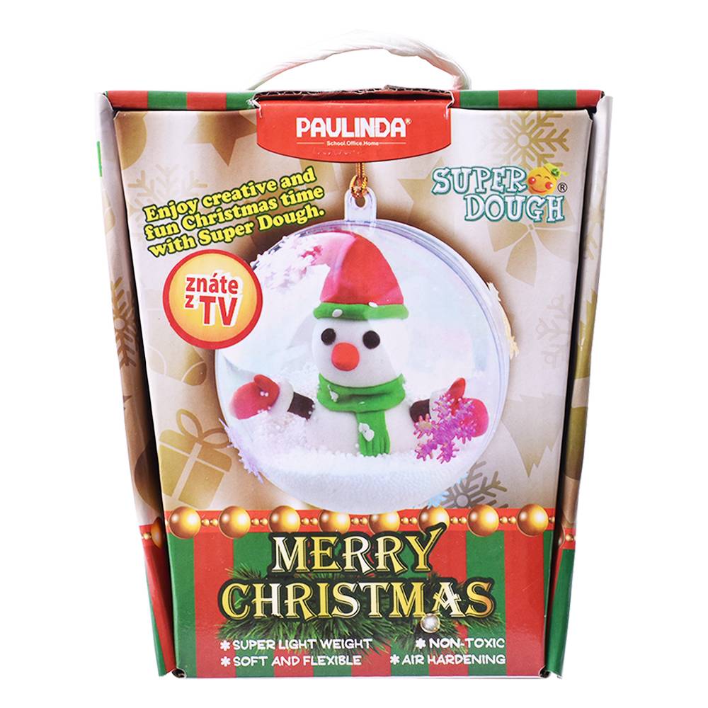 MODELOVACIA HMOTA PAULINDA MERRY CHRISTMAS 2X14G 20767