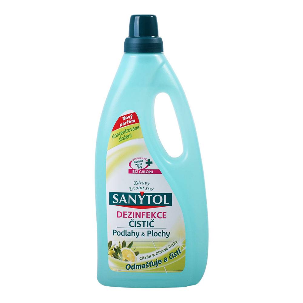 Dezinfekcia Sanytol, univerzálny čistič, na podlahy, citrón, 1000 ml