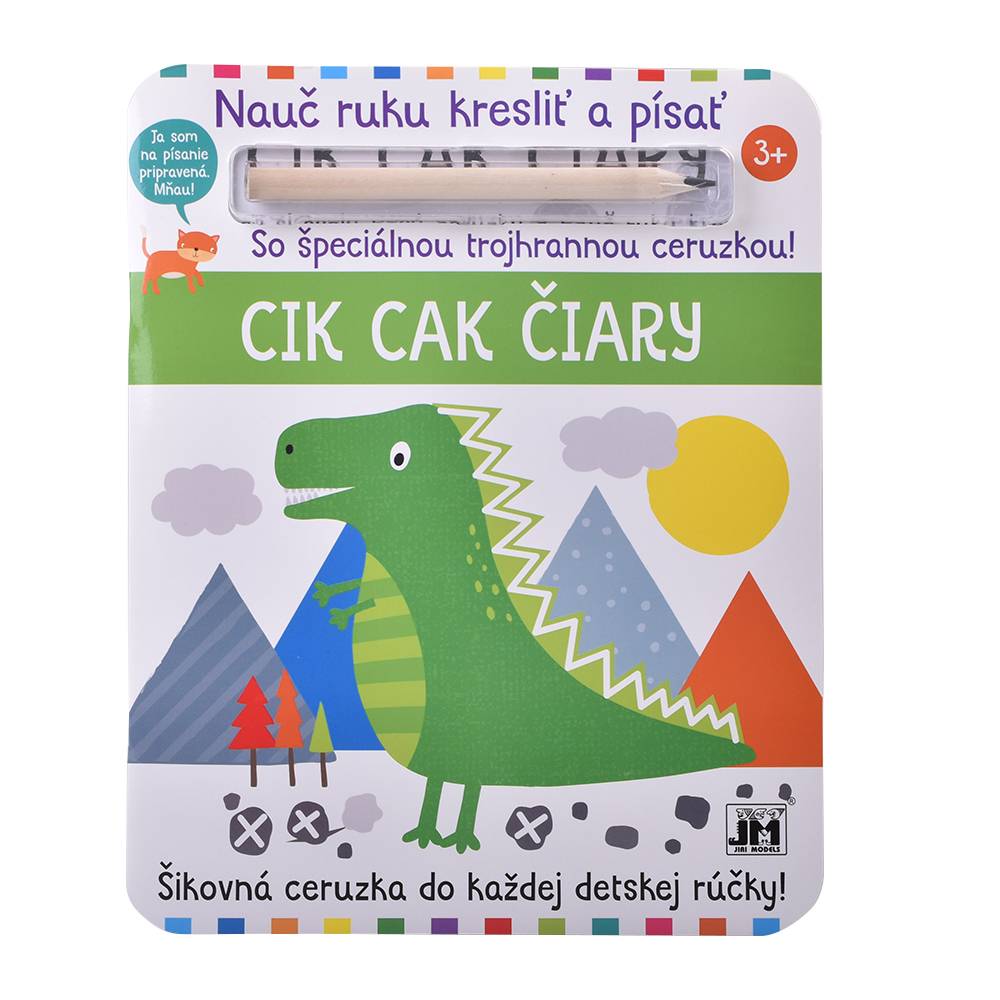 Nauč ruku kresliť Cik cak čiary