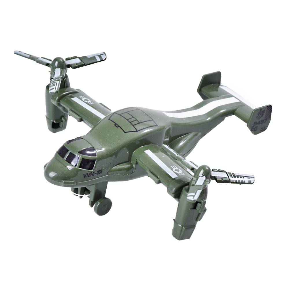 Helikoptéra na zotrvačník 3farby 13cm /12/
