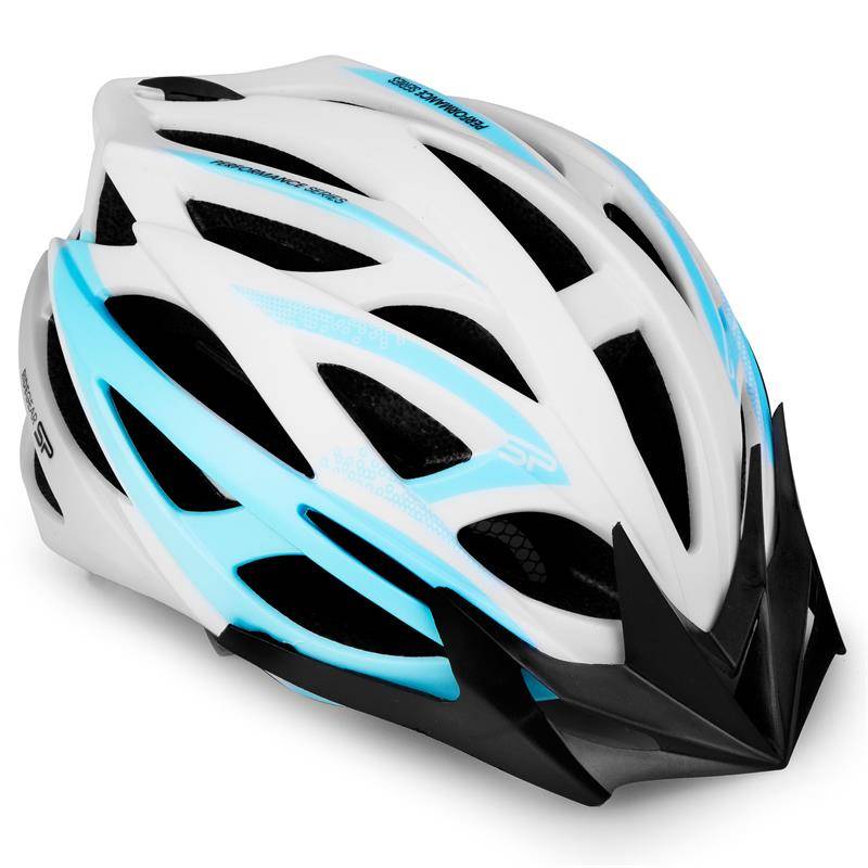 FEMME Cyklistická prilba pre dospelých a juniorov IN-MOLD, 55-58 cm, biela
