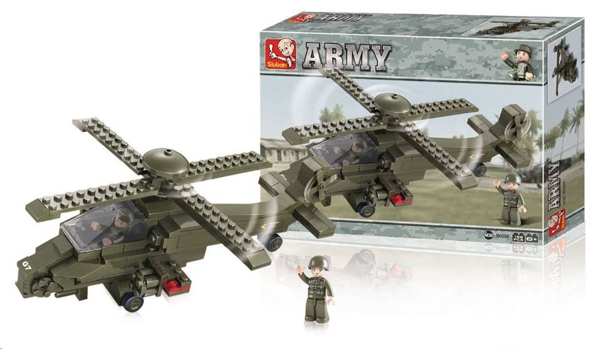 Sluban B-0298 Útočná helikoptéra 199 dílků
