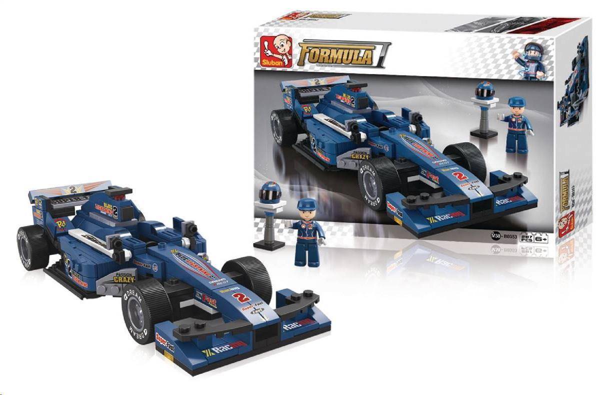 Sluban B-0353 Formule F1 287 dílků