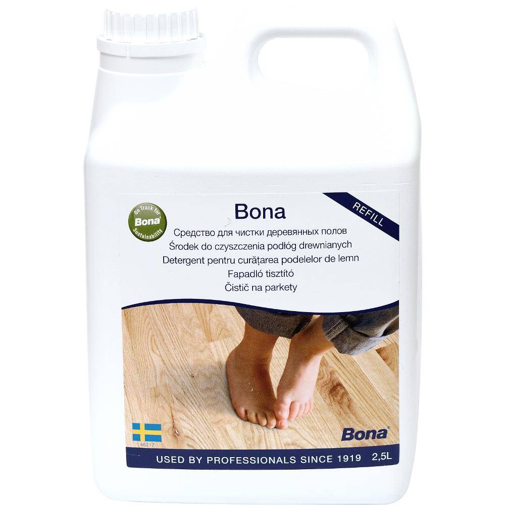 Cistic na drevené podlahy 2,5 l BONA