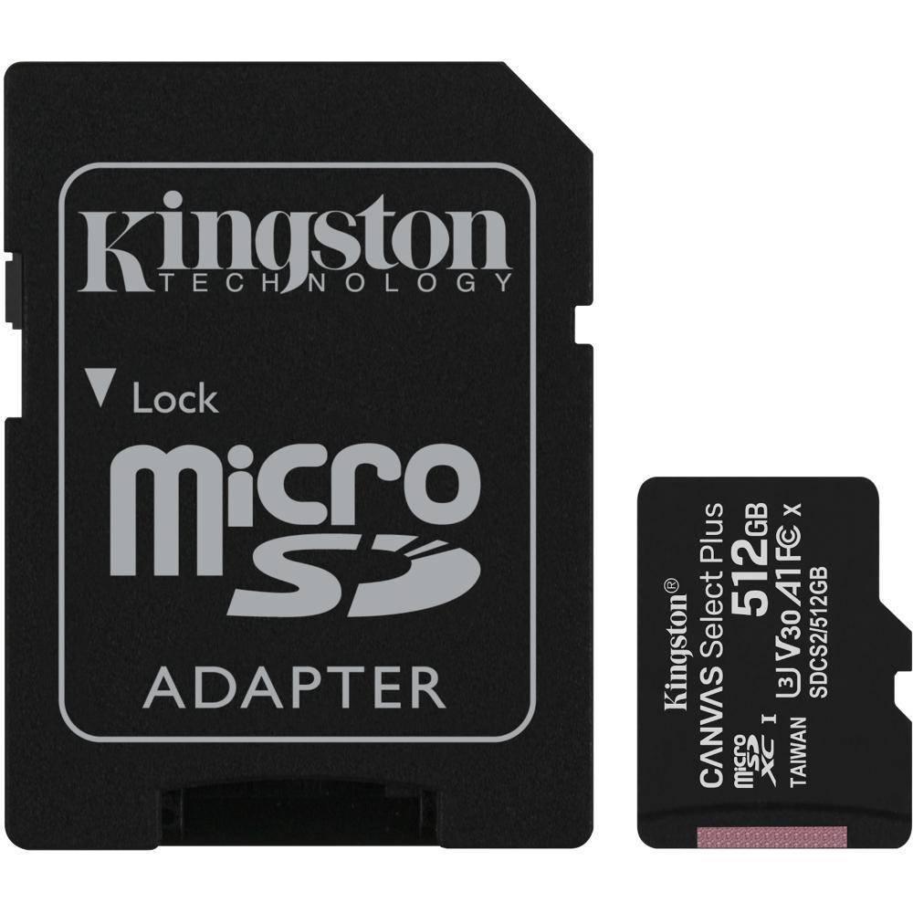 SDCS2/512GB MicroSDXC UHS-I v2 KINGSTON - DUPL.
