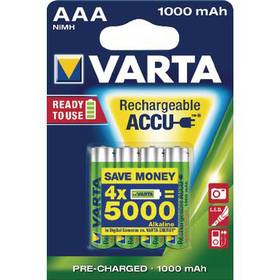 Varta Ready2Use AAA 1000 mAh 4ks 5703301404