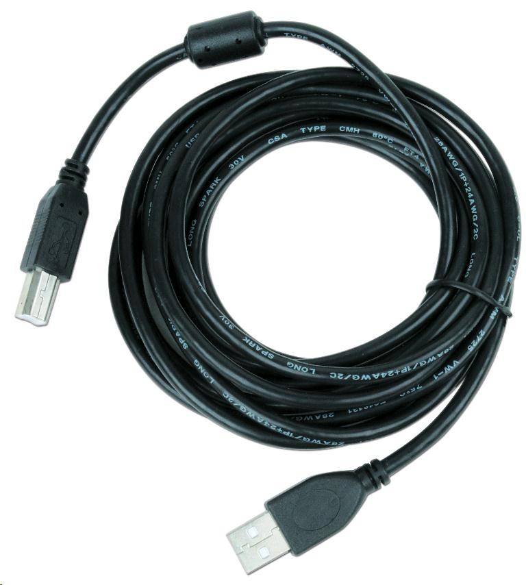 Gembird CCF-USB2-AMBM-10 USB A-B, 3m
