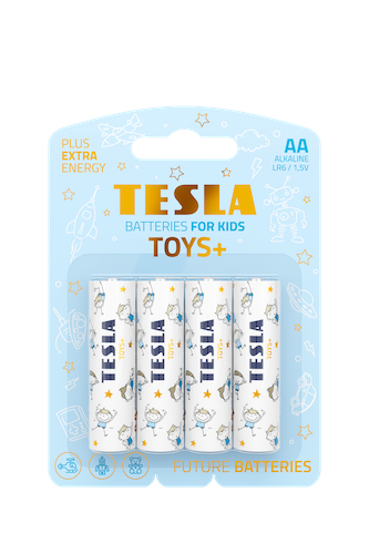 Alkalické batérie TESLA AA TOYS+ boy