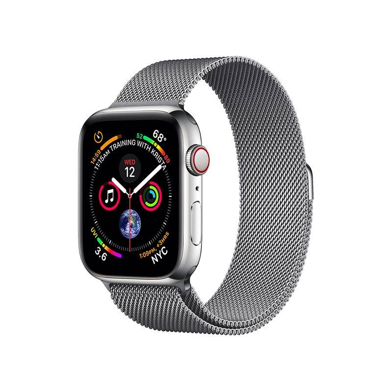 COTEetCI ocelový magnetický řemínek pro Apple Watch 42 / 44mm šedá