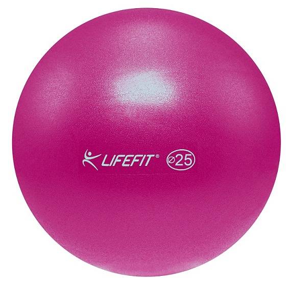 OVERBALL-G.LOPTA MAT,25cm,bordo