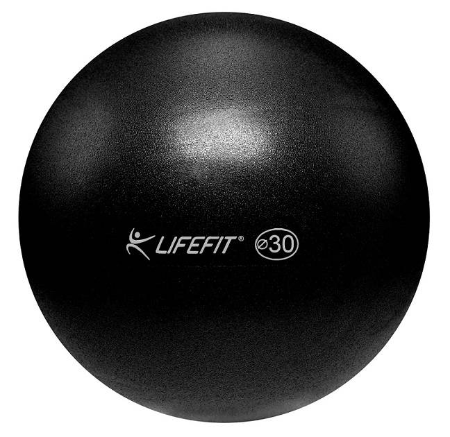 OVERBALL-G.LOPTA MAT,30cm,cierna