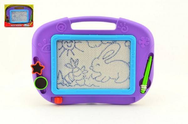 Teddies Magnetická tabuľa kreslící s doplňky
