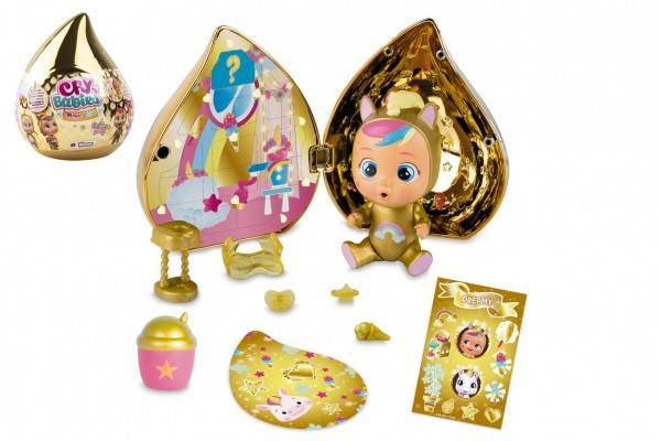 TM Toys CRY BABIES MAGIC TEARS Magické slzy zlatá edice