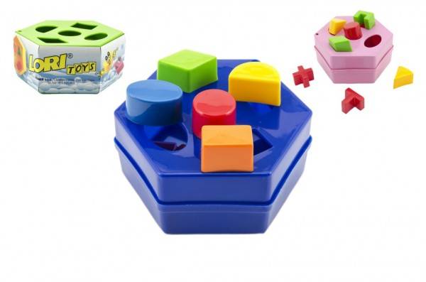 Lori vkládačka šestihran plast