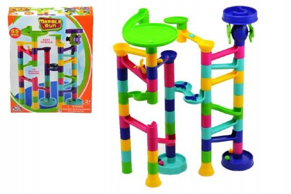 Teddies 23641 Guličková dráha plast 55 ks