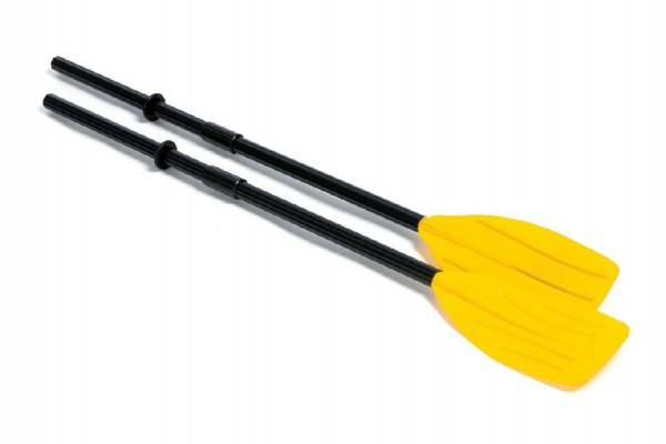 Skladacie veslá pádla 122cm plast 2ks v sáčku