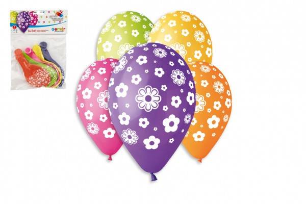 Balónik Balóniky nafukovacie kvety 12 '' priemer 30cm