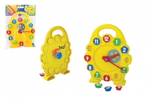 Teddies hodiny výukové vkladačka