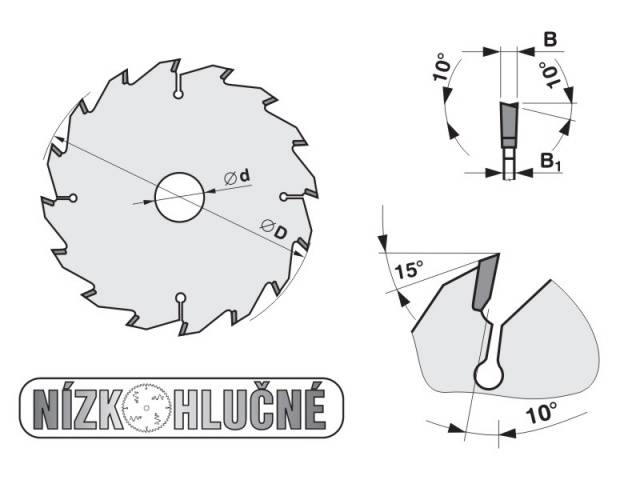 Pilana Kotúč pílový 300 x 3,2/2,2 x 30 5381-13 72 WZ