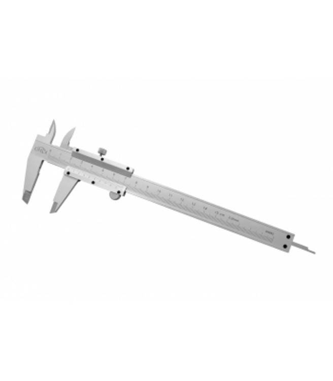 Posuvné meradlo KINEX 150 mm, 0,02 mm, aretácia skrutkou