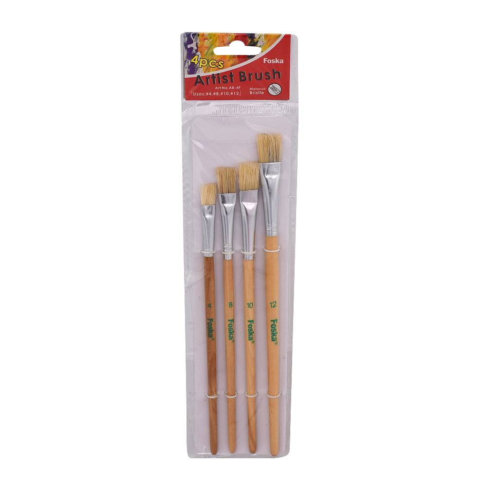 Štetec plochý 4, 8, 10, 12 sada