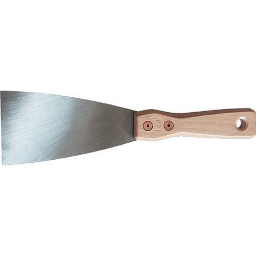 Stierka York® 850/110 mm, oceľ, drevená rúčka