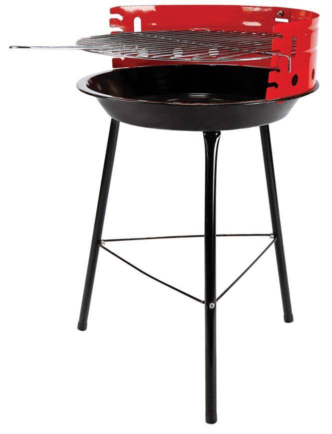 Gril Strend Pro BBQ Caorle, na drevené uhlie, 300x430 mm