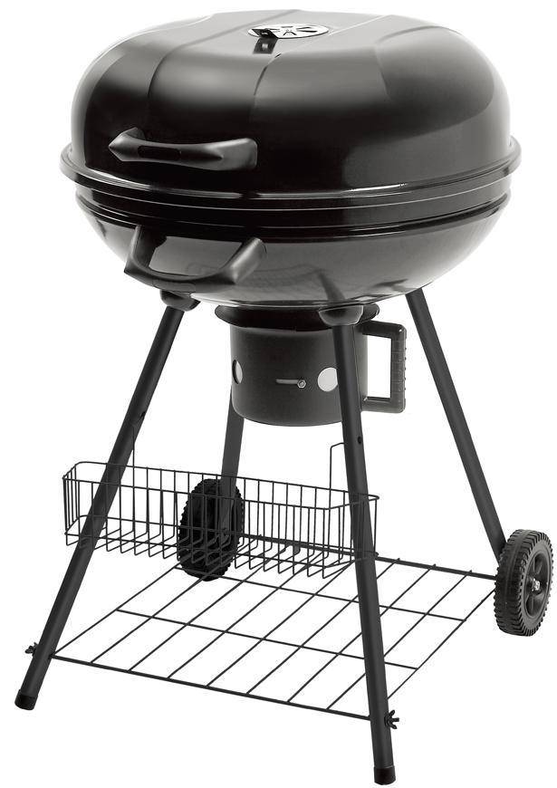 Gril Strend Pro BBQ Oliver, na drevené uhlie, 540x570x920 mm