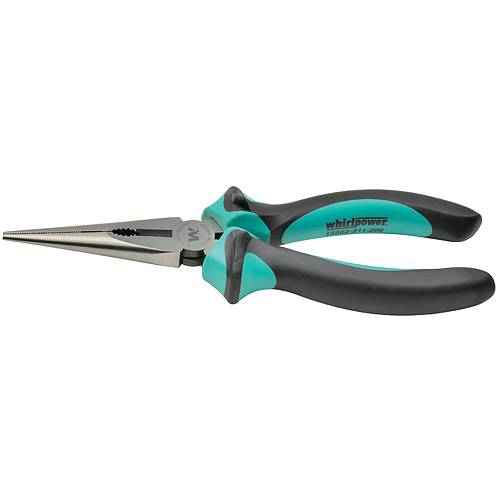 Kliešte whirlpower® 15602-211 200 mm, s dlhým nosom, Cr-V, Satin, DIN5745