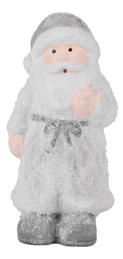 Postavicka Santa stojaci, terakota, 12 cm