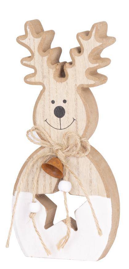 Dekoracia Woodeco 35272, Sob, 9x20 cm, bal. 4 ks